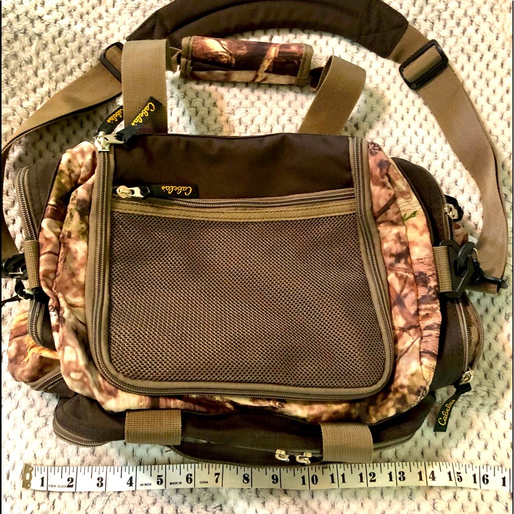 Cabela small Gear or makeup bag for Camping or airplane tuck under seat bag